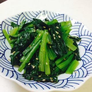 小松菜のお浸し 鉄分補給